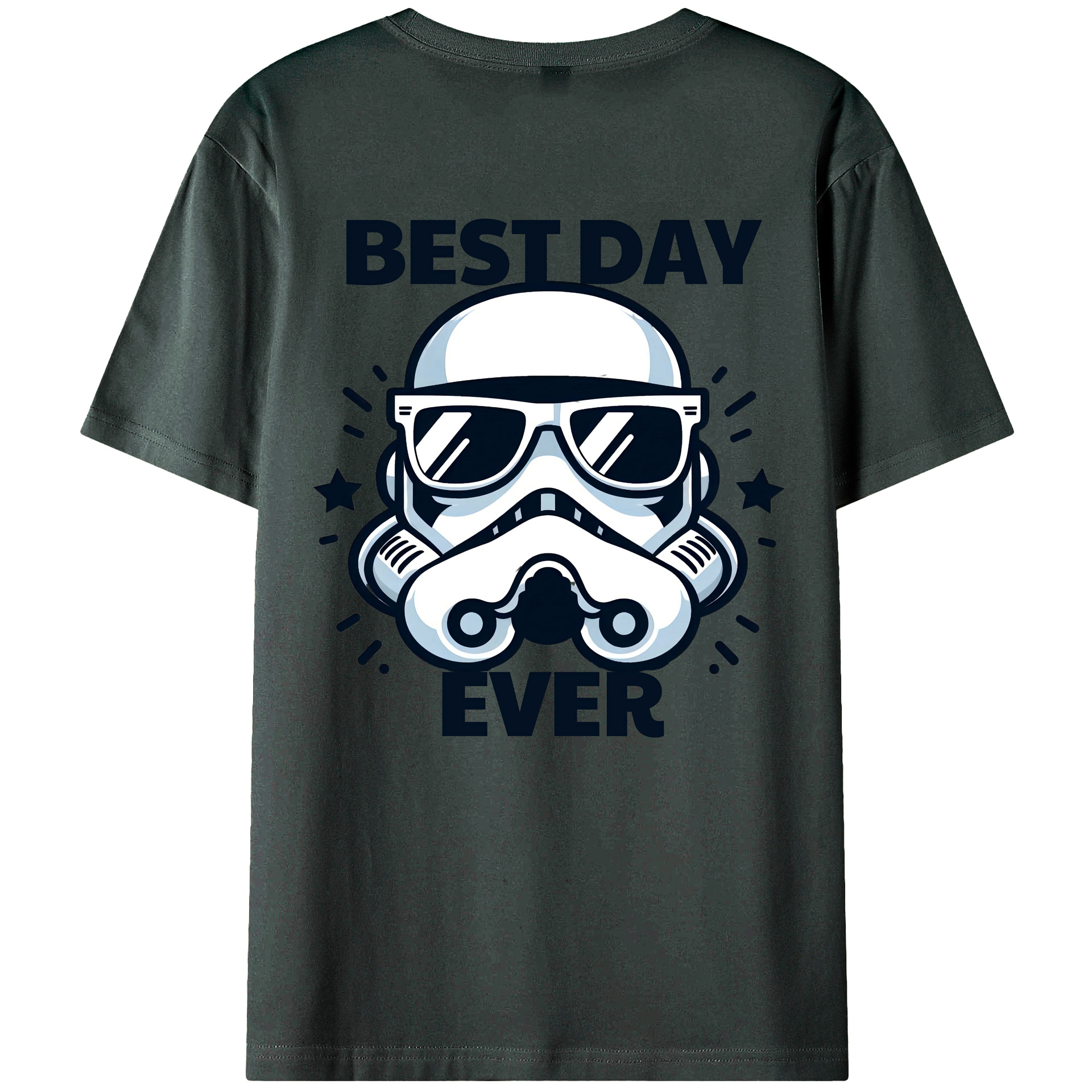 （画像用） スター・ウォーズ Star Wars 綿100％ メンズ半袖Tシャツ（バックプリント） 通気性